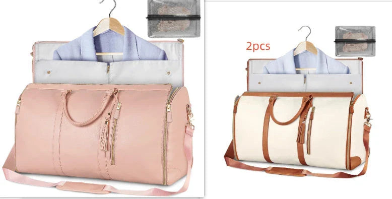 Stylish and durable carry-on travel bag with convenient organization pockets and versatile storage options