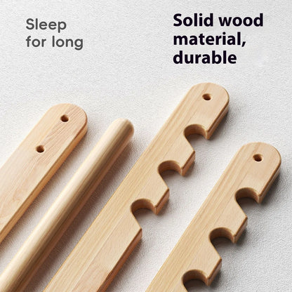 Sisal cat scratch board with integrated pine wood bed in summer dopamine pattern designs