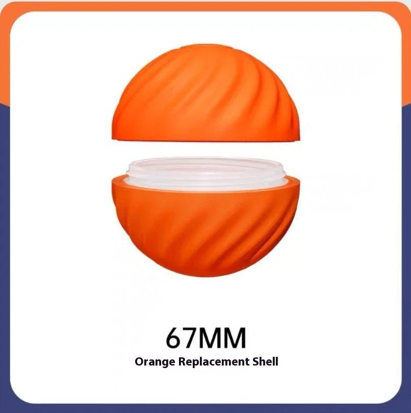 Durable rubber dog ball toys in bright colours for bite resistance and training