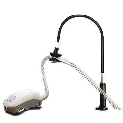 Aluminium alloy and ABS ventilator hose bracket measuring 95cm for oxygen tube support