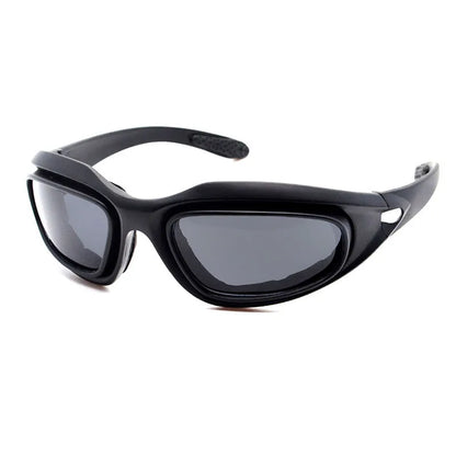 Tactical sports sunglasses with polarized lenses for outdoor cycling