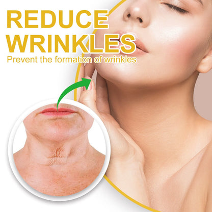 30g turmeric neck cream container for neck line treatment with hyaluronic acid and collagen