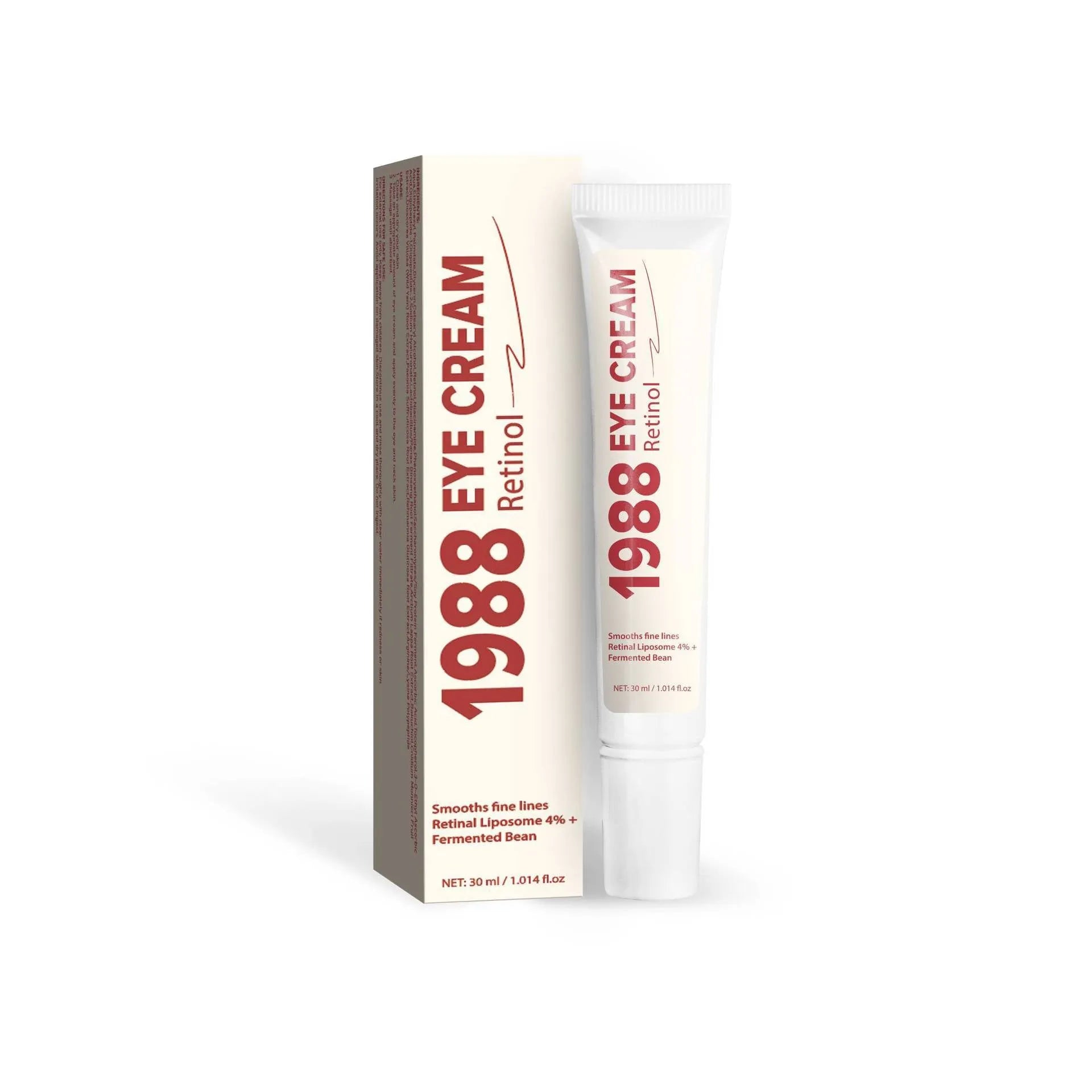 30ml retinol eye cream in neutral packaging for delicate eye area treatment