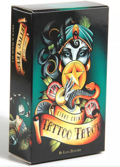 English Tarot Oracle Card Prism Card set with 44-78 cards on coated paper