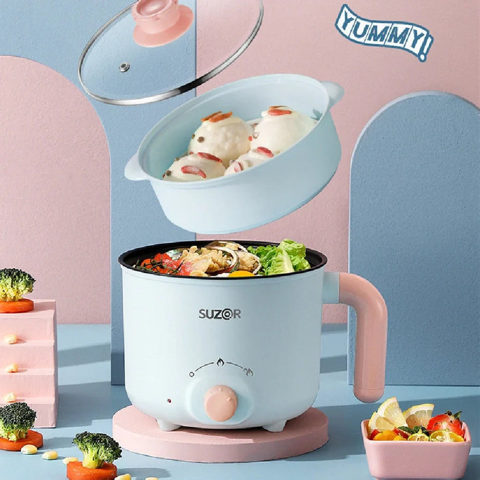 1.8L electric cooker with ceramic inner liner and stainless steel housing