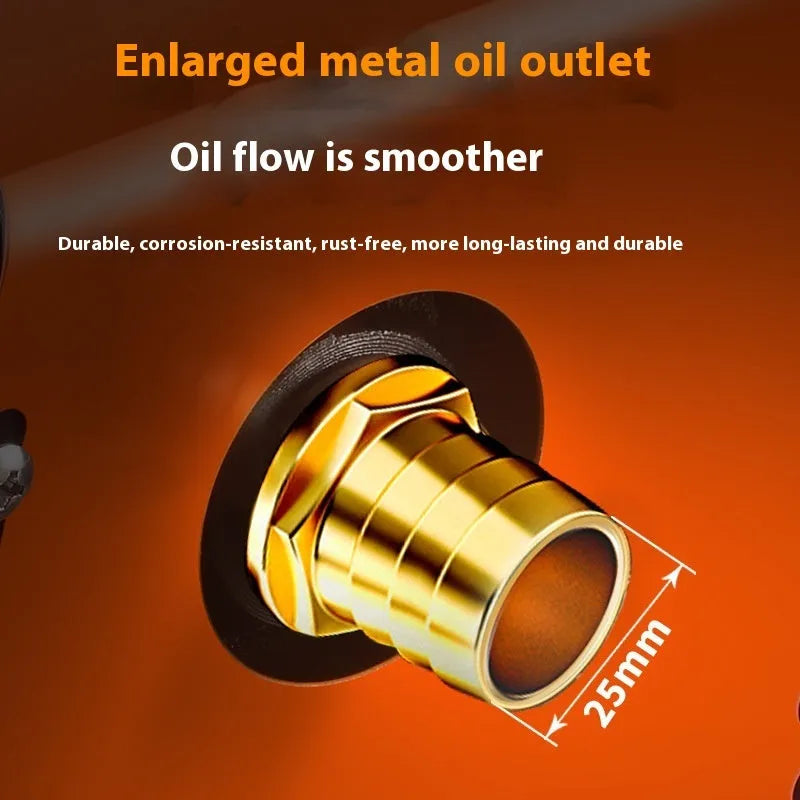 Portable rechargeable oil well pump with aluminium alloy body and lithium battery components