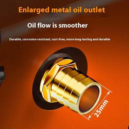 Portable rechargeable oil well pump with aluminium alloy body and lithium battery components