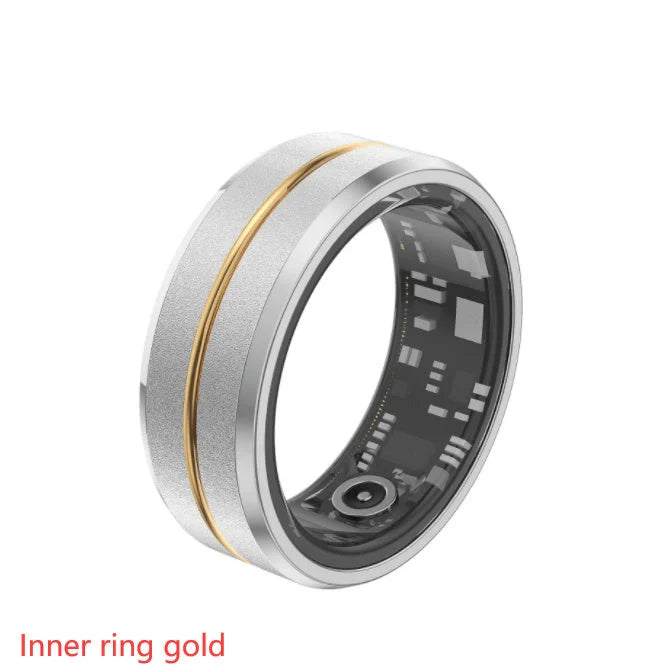 2024 Smart Ring with health monitoring features in various colors and sizes