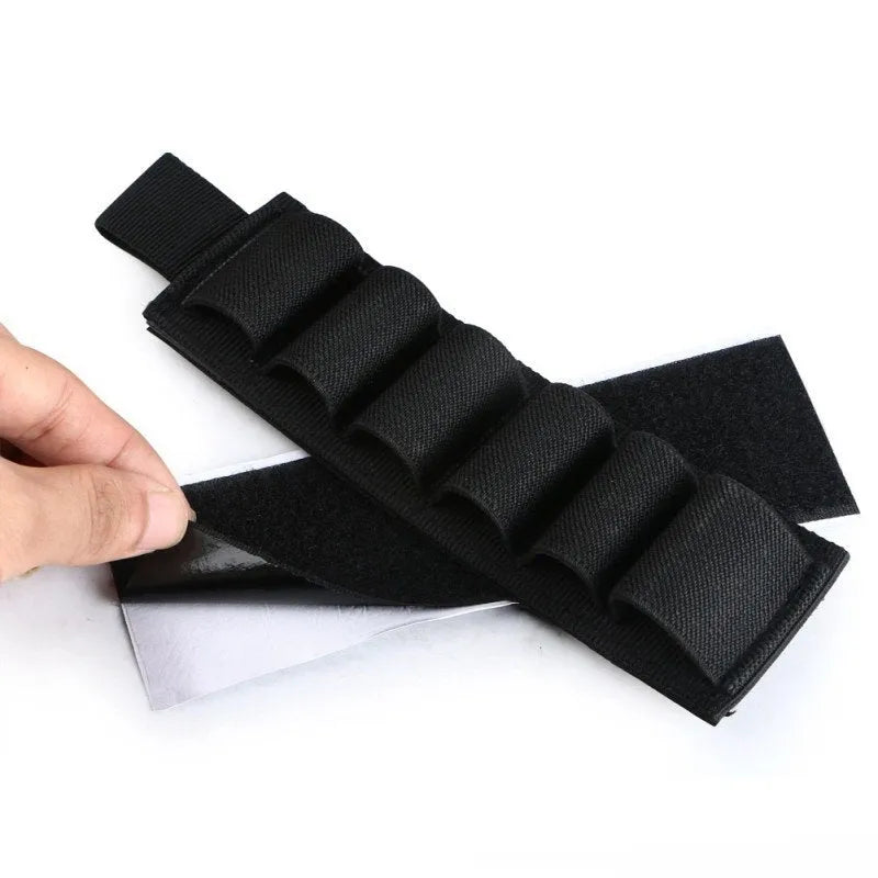 Tactical 6-hole storage organiser made from 1000D nylon fabric showing six compartments