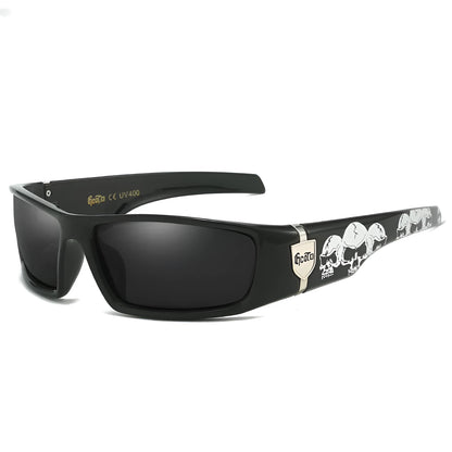 Bandit Style G613 Polarized Sunglasses in box frame with PC lenses