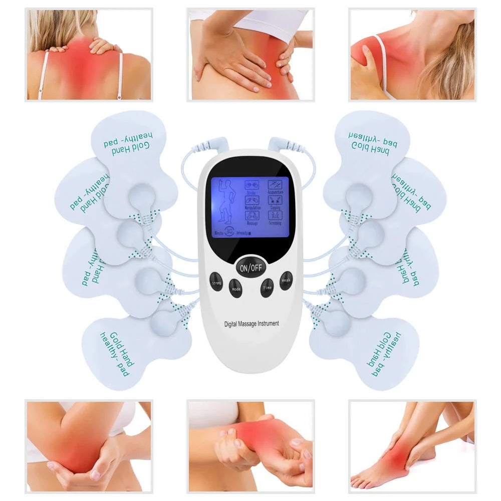 Electric Acupuncture Digital Therapy TENS Body Massager for pain relief