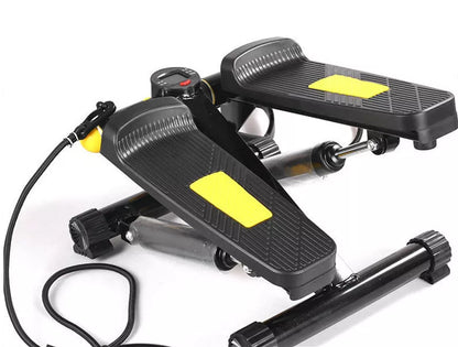 Golden hydraulic mini stepper for home fitness with silent operation