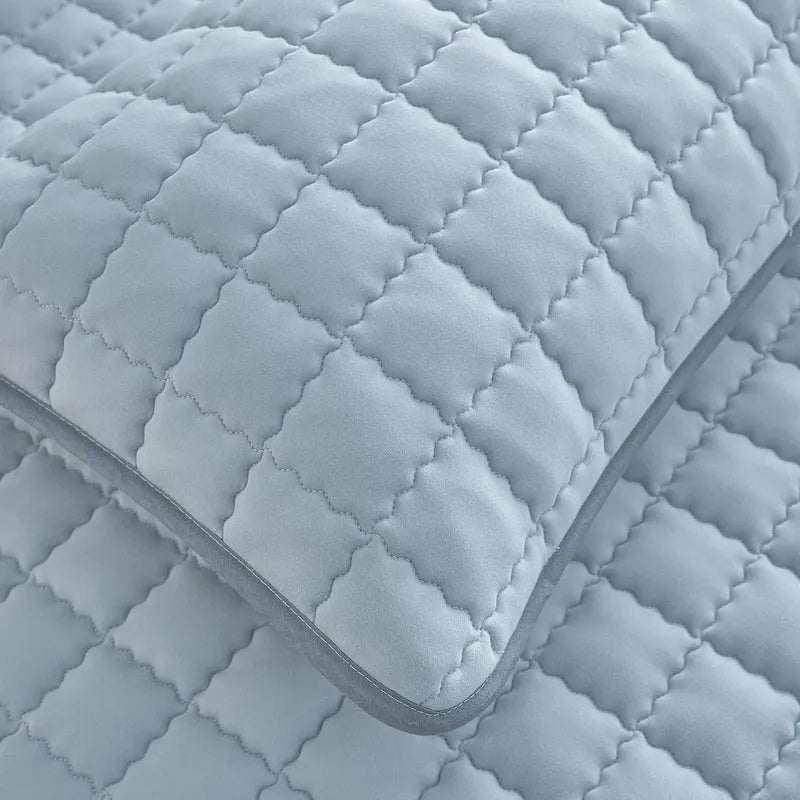 Class A maternal grade waterproof fitted sheet in washed cotton, available in multiple sizes and colours