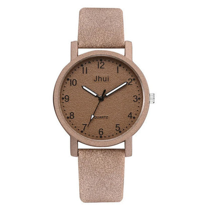 Elegant quartz ladies watch with a simple, minimalist dial design in various classic color options