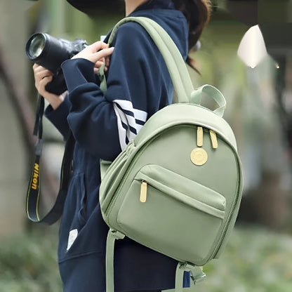CW Medium Black women's shoulder camera bag with detachable iPad compartment and a curve belt strap.