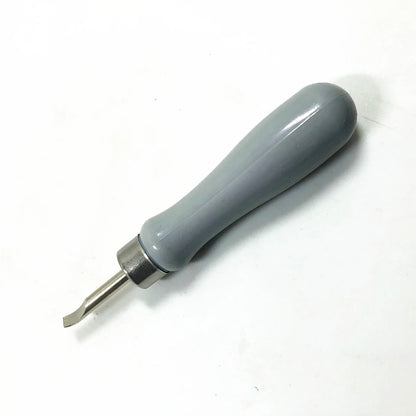 Watch back cover removal tool with alloy plastic construction in green or grey with double head or elbow pry knife designs