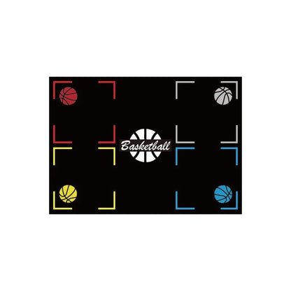 Premium Basketball Training Mat with Durable Rubber Construction and Specialized Markings for Improved Footwork and Ball Control