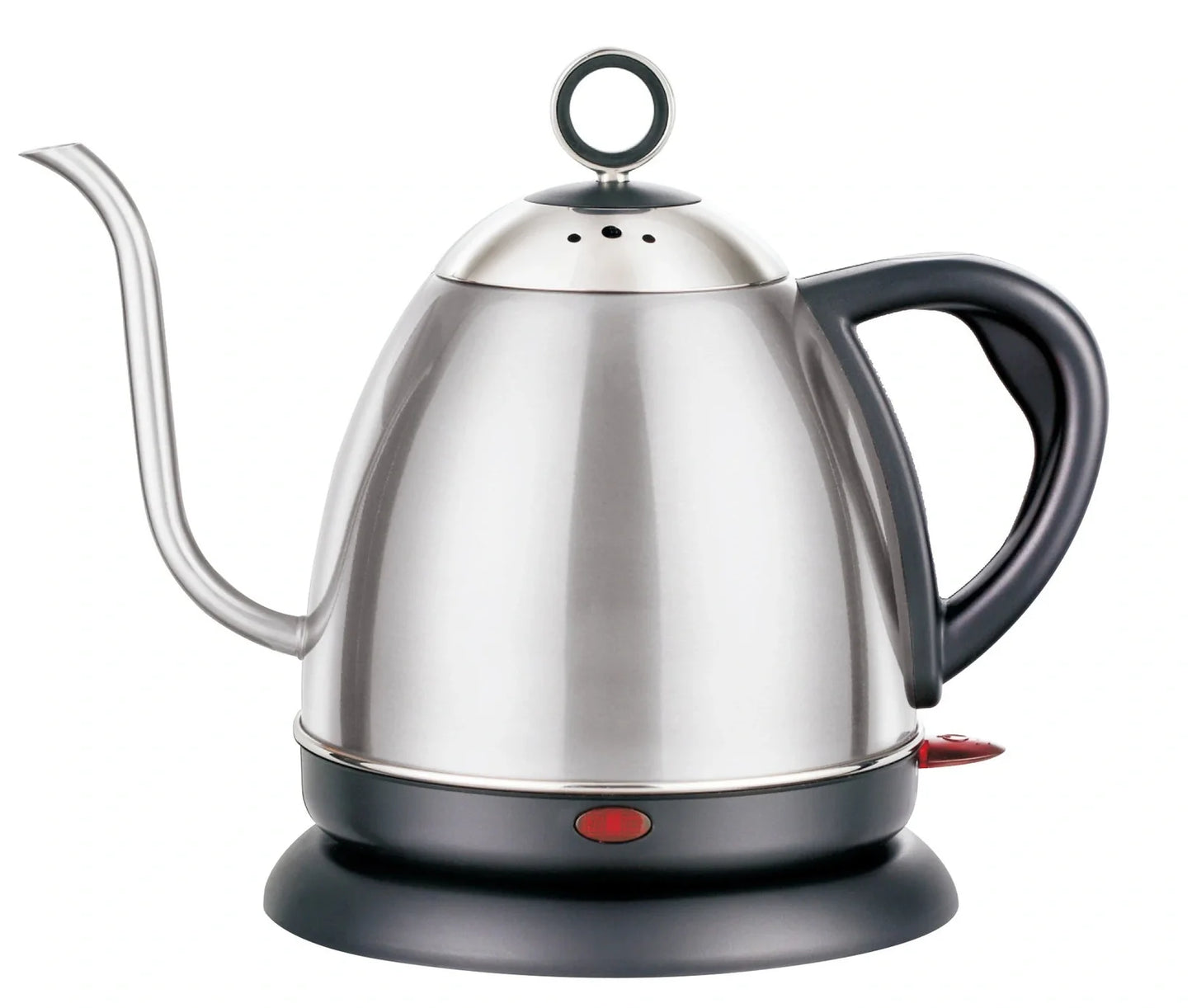 1L stainless steel kettle in gold with touch controls, auto shut-off, and 1.0L capacity for quick boiling
