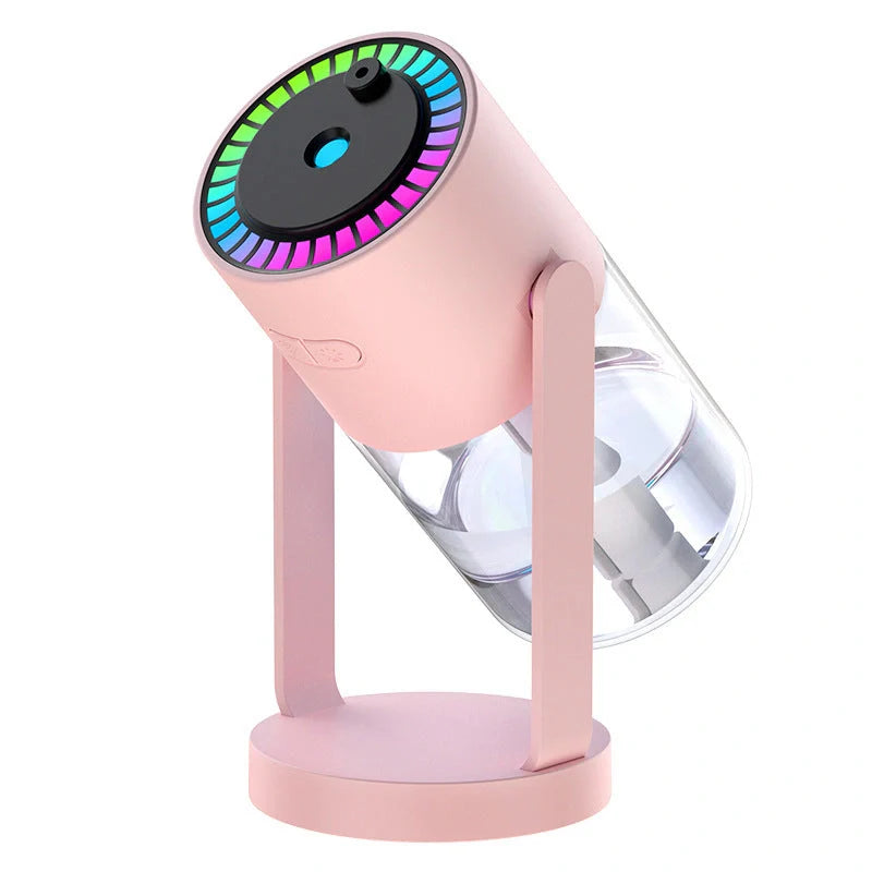 Starry Sky Projection Humidifier with ambient light for home and car use