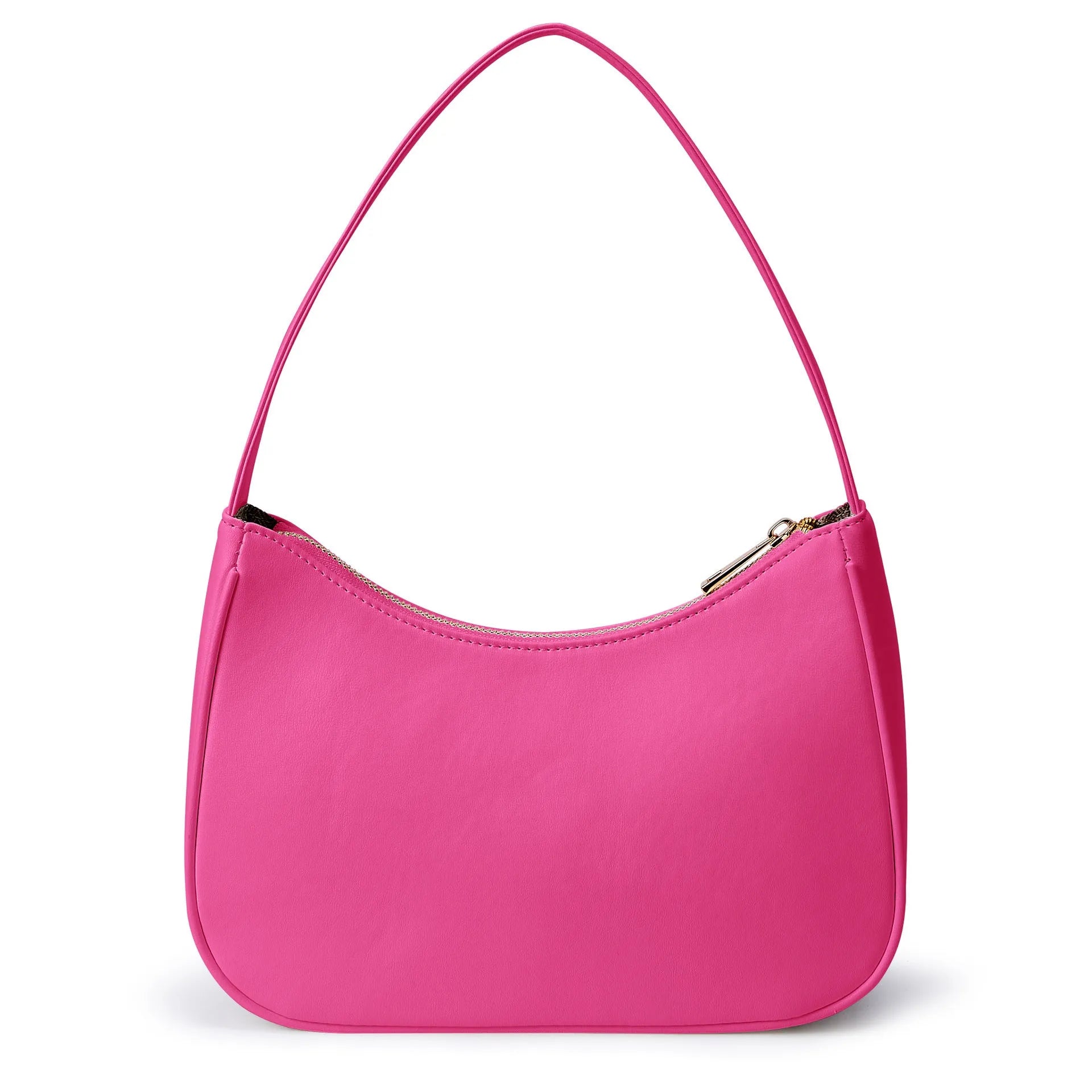 Retro waterproof shoulder bag in synthetic PU leather available in multiple colours