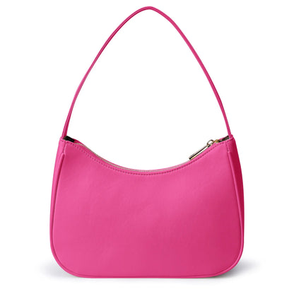 Retro waterproof shoulder bag in synthetic PU leather available in multiple colours