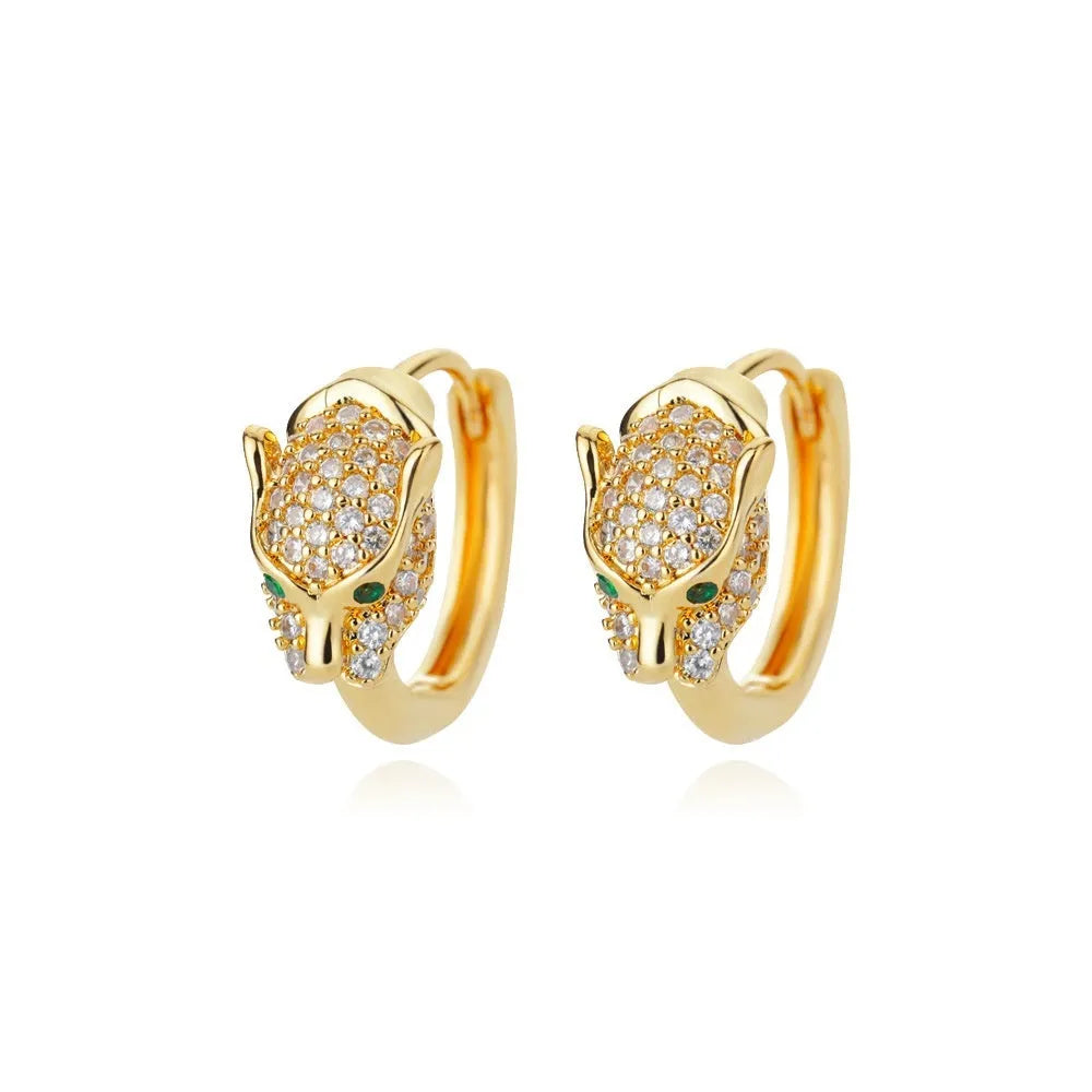 Women's copper geometric butterfly earrings with diamond treatment in heart, bow, and star shapes, multiple colour options