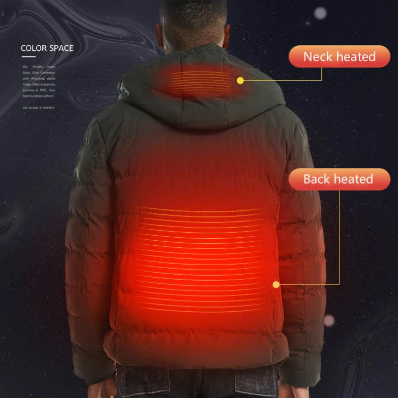 Versatile Heated Jacket with Advanced USB Heating Technology for Outdoor Enthusiasts