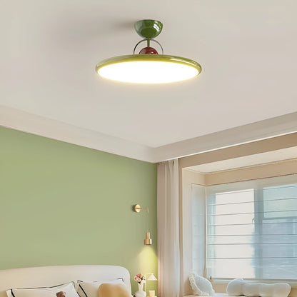 Modern Nordic ceiling light panel with full spectrum eye protection technology in dimmable LED design
