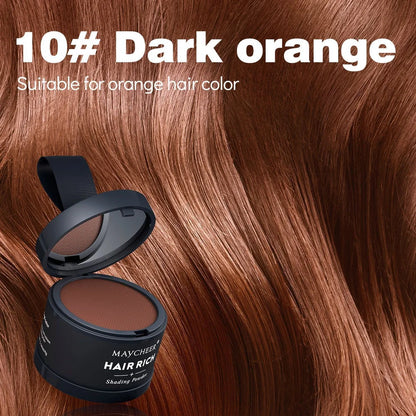 Hairline sculpting contour powder in plastic container with 4g content and waterproof properties