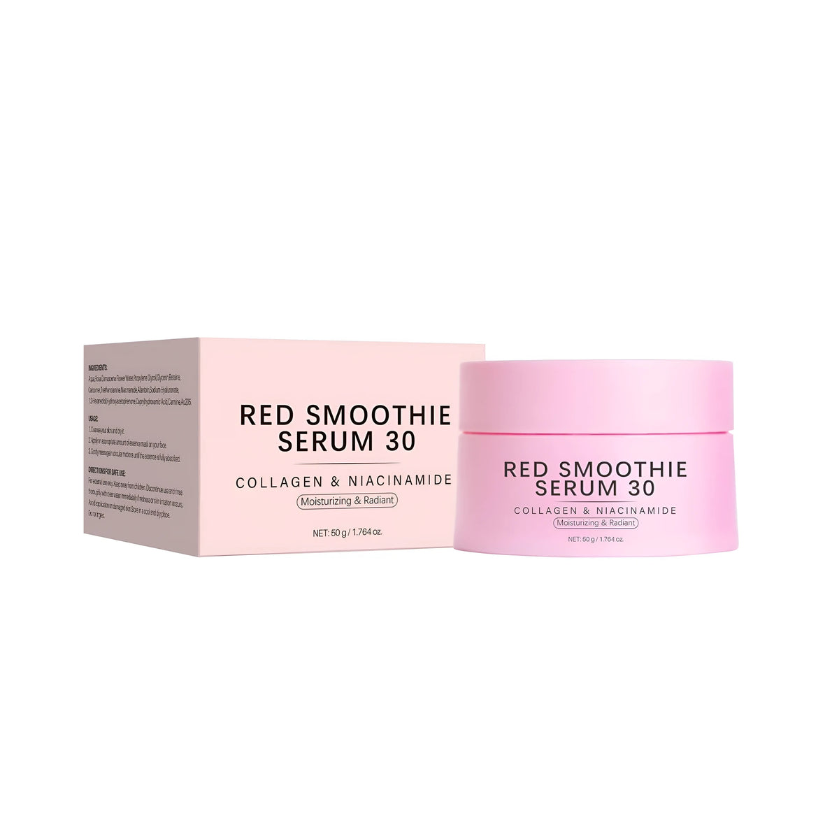 Red Smoothie Mask 50g facial treatment product with neutral packaging