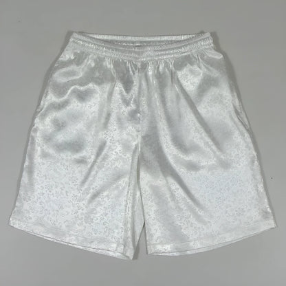 Men's traditional Tang suit shorts with elastic drawstring waist in various colours