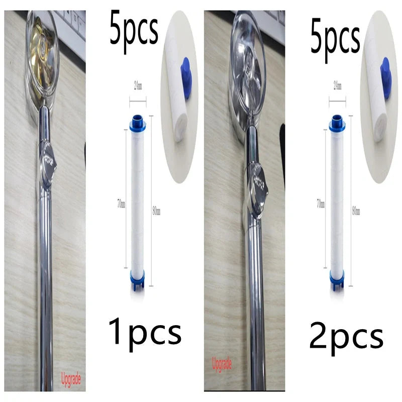 Turbo Propeller Shower Head with 360° fan extension and holder for a luxurious shower experience