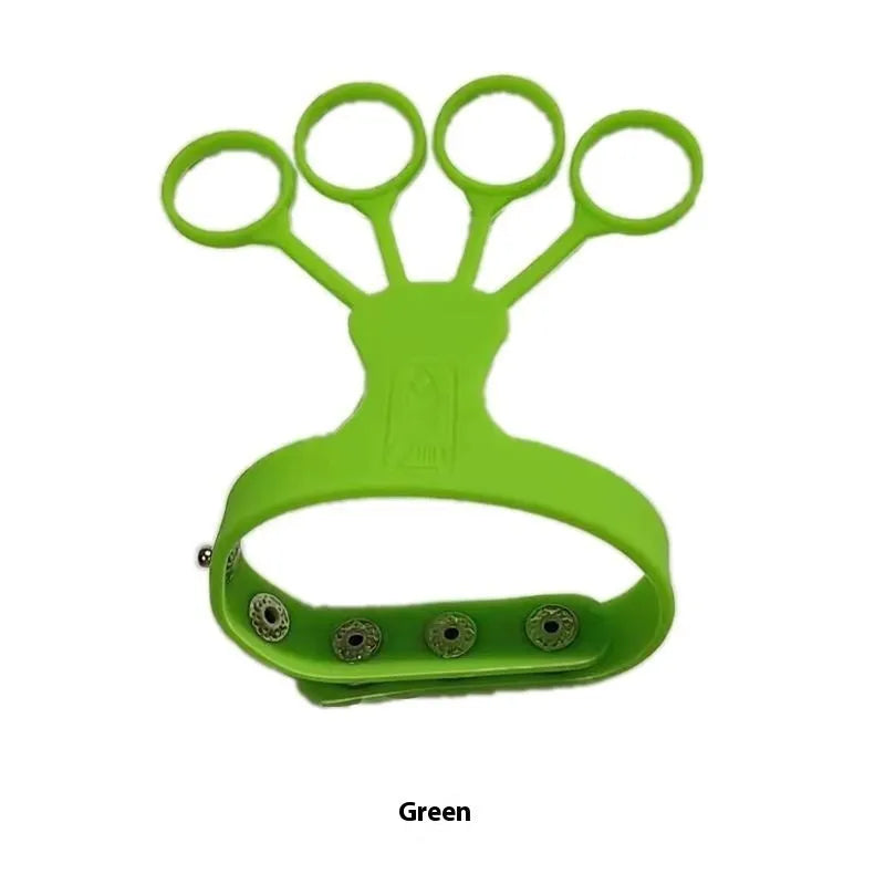 Fengshui shooting training brace showing five-finger design for basketball hand placement practice