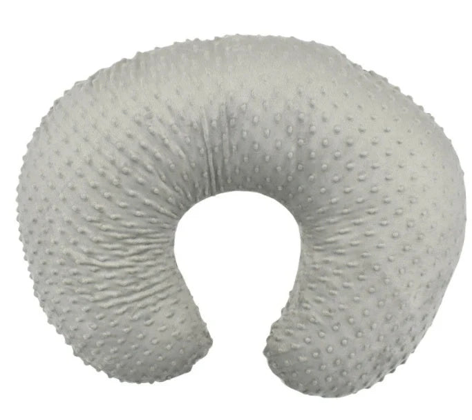 Baby U-shaped Nursing Pillow Pillowcase in coral fleece, available in multiple colours