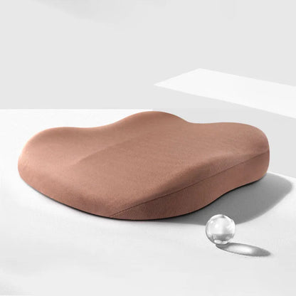 Ice silk fabric car seat cushion with 10cm thickness shown in multiple colour options