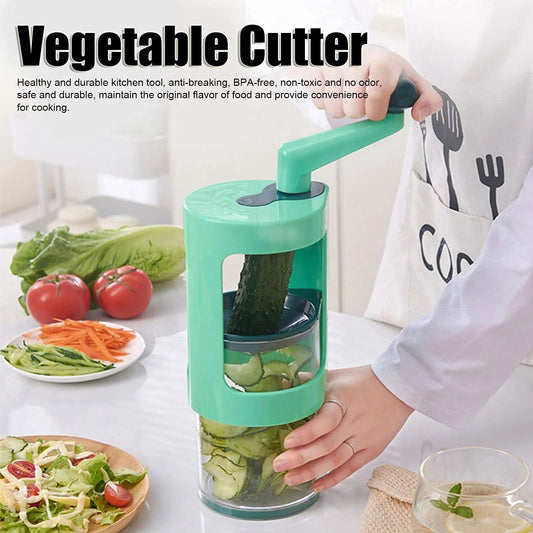 Efficient multifunctional vegetable shredder for quick and safe kitchen preparation