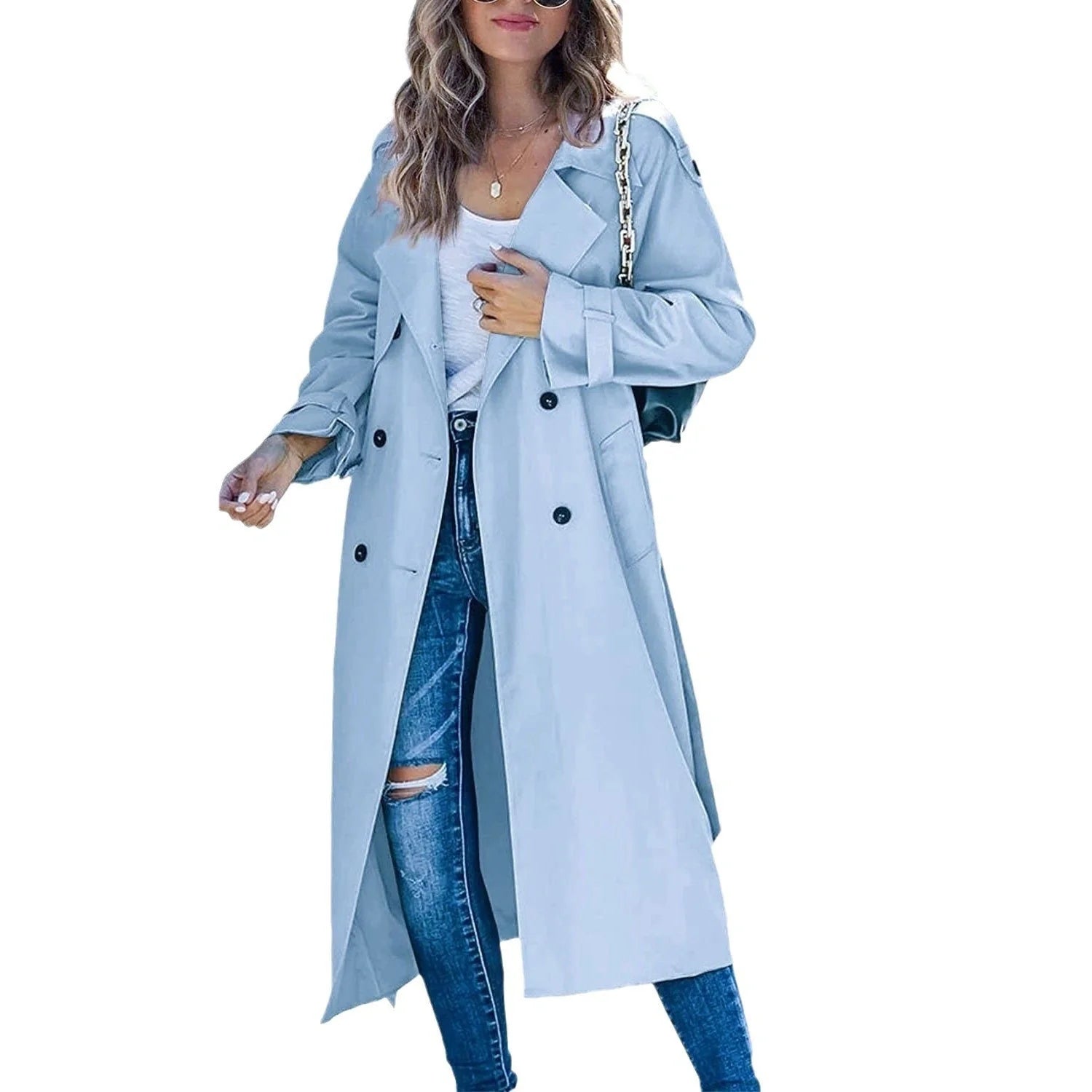 Stylish women's solid colour windbreaker jacket available in various colours