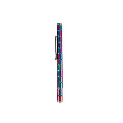 Modular magnetic pen with erasable ink, stress-relieving fidget features, and interchangeable components