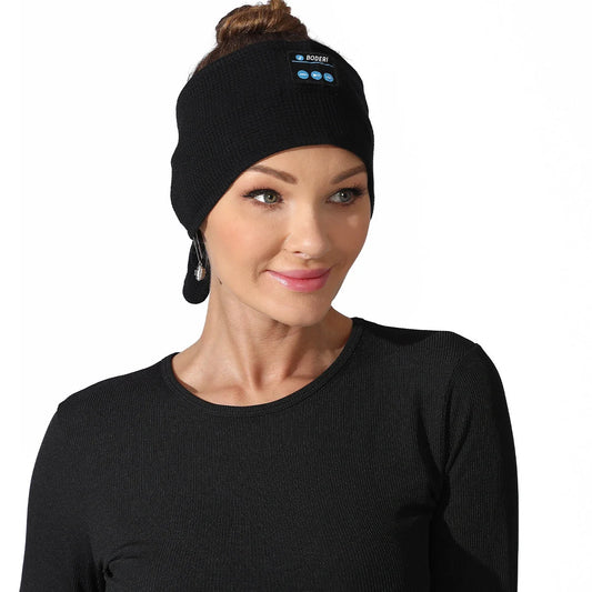 Bluetooth headband in various colours with polyester fabric for active use