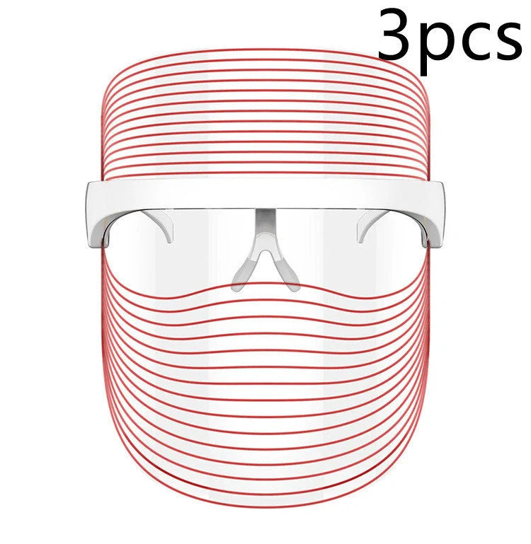 7 Colour LED Mask for skin rejuvenation and light therapy