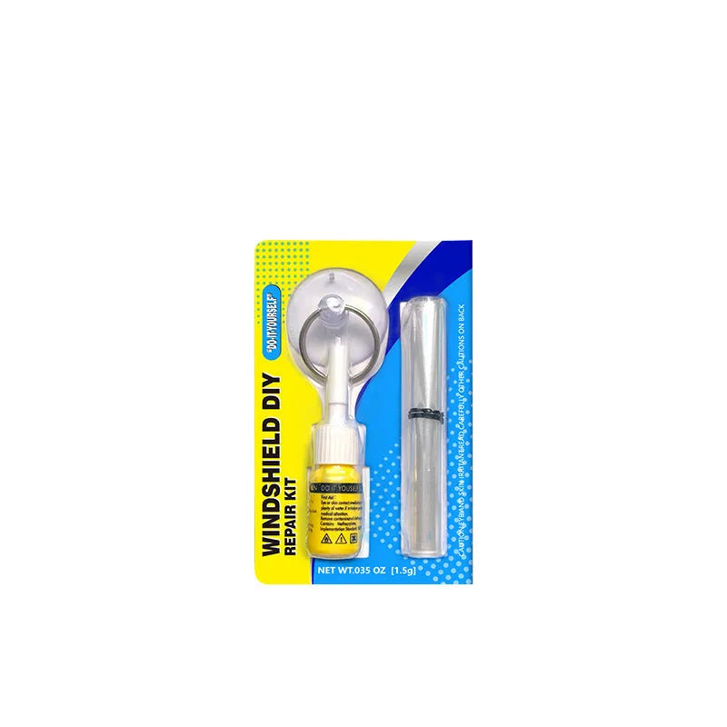 ABS plastic car windshield crack repair tools for star cracks and bullseye damage on windscreen