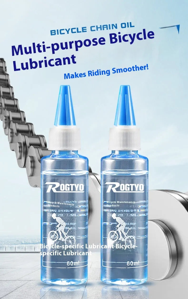 60ml bottle of special lubricating oil for bicycle chain and mechanical maintenance