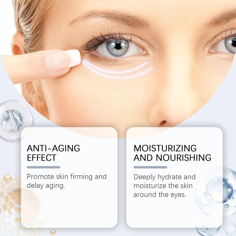 Retinol eye cream moisturising soft texture with 20g net content in 3 x 12.1cm tube packaging for under-eye hydration and skin care routine