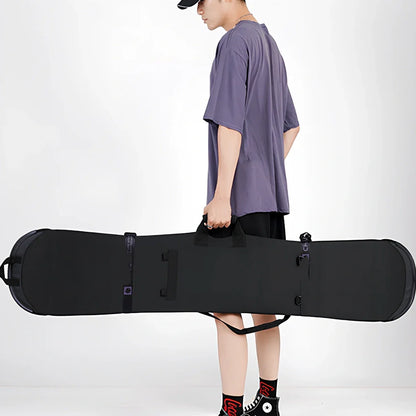 Dumpling Skin snowboard protective bag with colour ribbons and SBR diving material construction