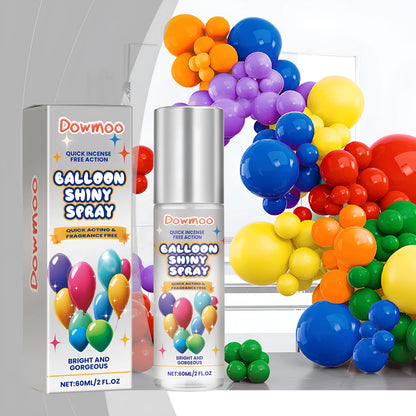 60ml rubber balloon shiny spray bottle for lasting non-oxidation gloss texture and party atmosphere