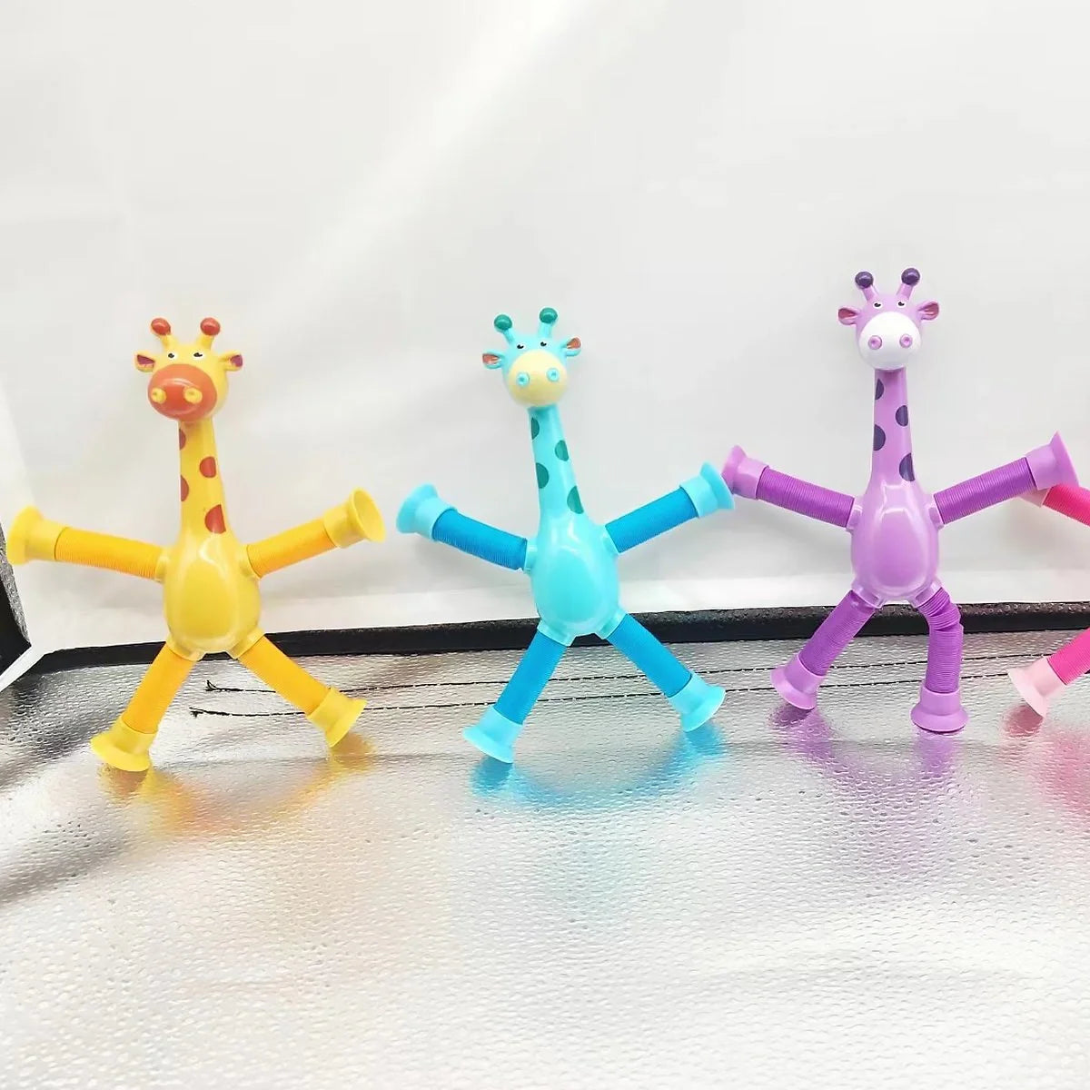 Giraffe Tubes Sensory Toys stretchable fidget toy in various colours