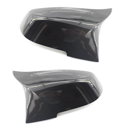 Paint bright black modified horn rearview mirror shells for BMW 3 Series and 4 Series vehicles