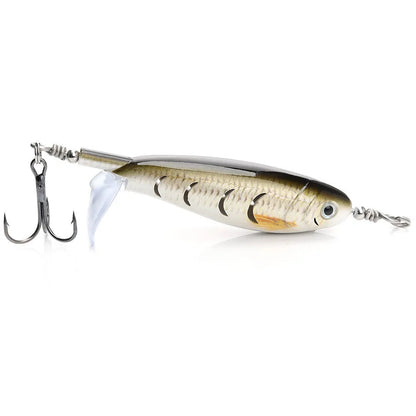 7.5cm soft plastic bionic fishing lure with multiple colour pattern options