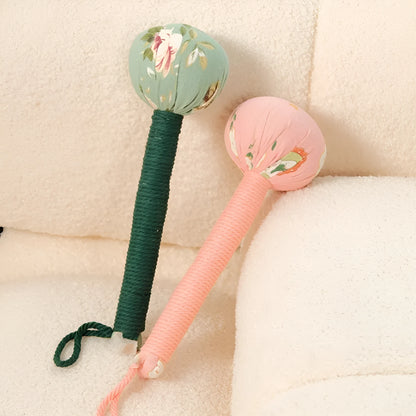 Argy wormwood health care massage hammer in green, pink, purple, red, or yellow, shown in 26cm and 31cm sizes.