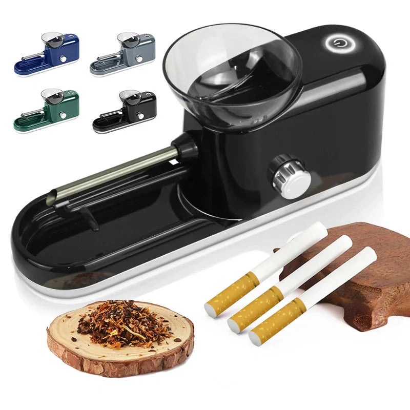 Automatic electric tobacco filling maker for quick cigarette rolling